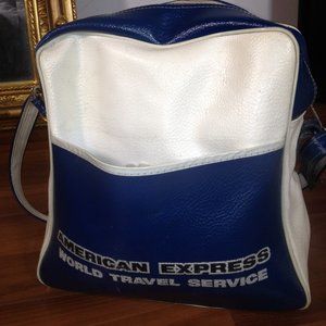 retro American Express bag for collectors